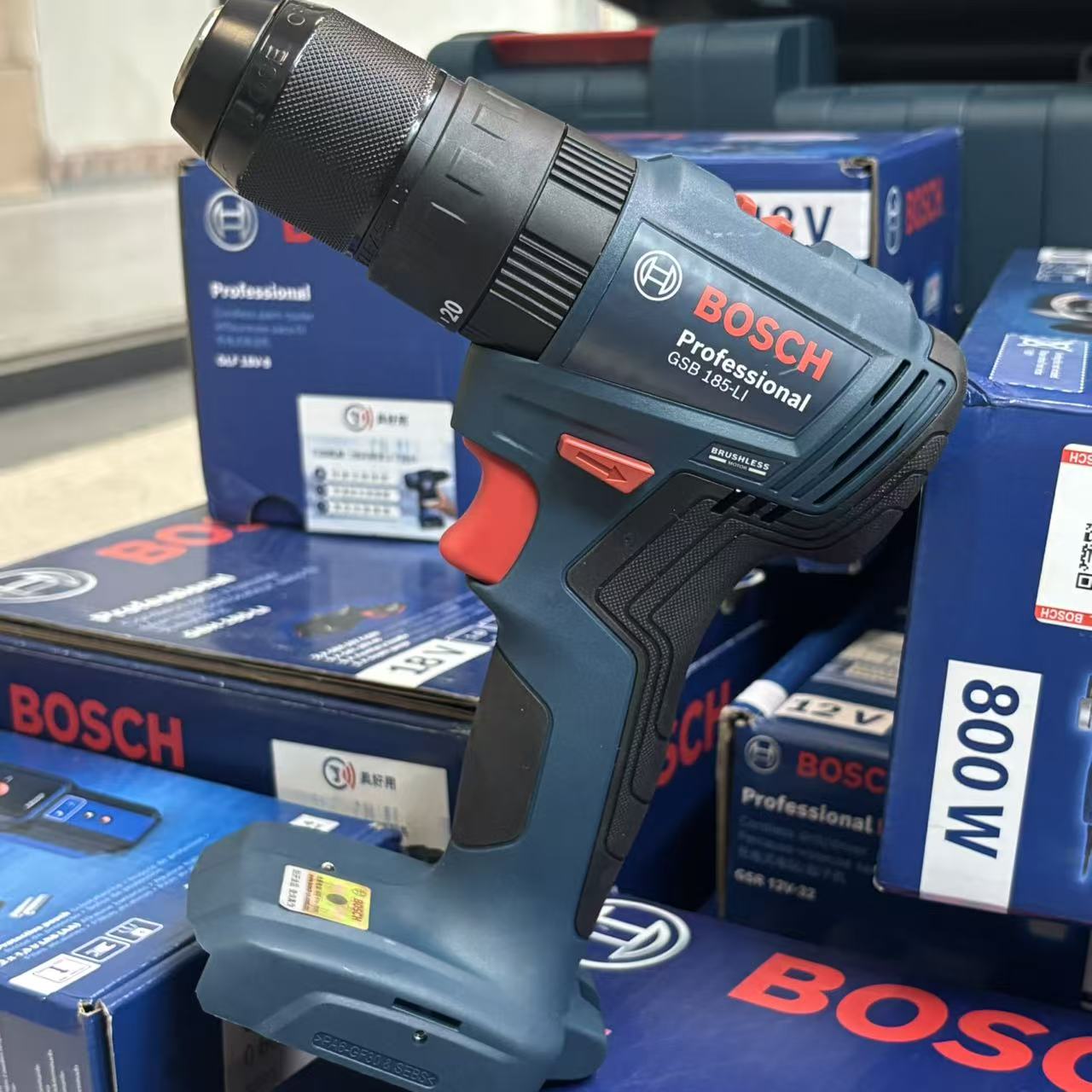 Cordless Drill Driver - Бесщеточная аккумуляторная ударная дрель-шуруповерт BOSCH GSB