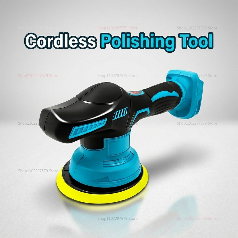 Power Tools Sander - Беспроводная полировальная машина 18В для автомобиля,