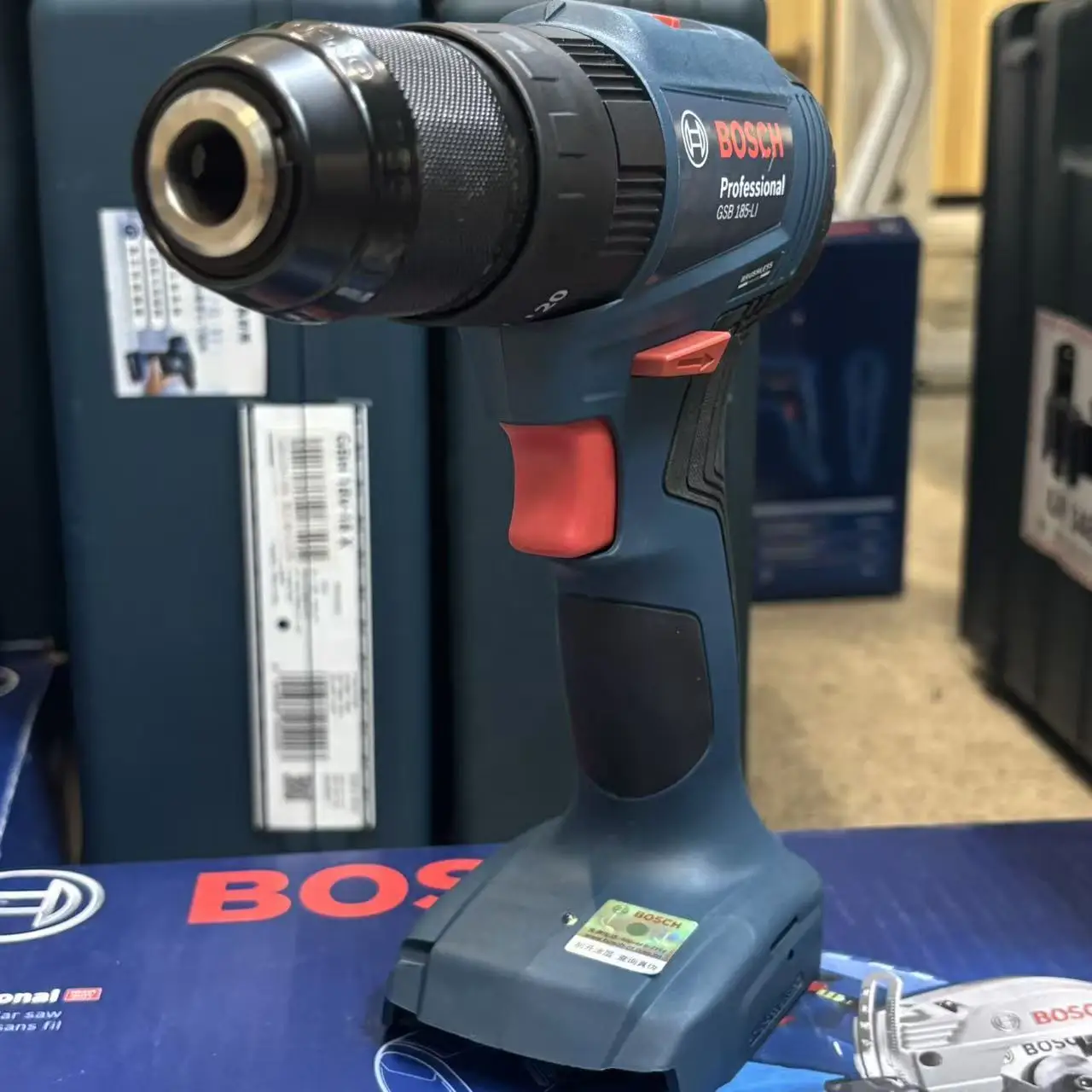 Cordless Drill Driver - Бесщеточная аккумуляторная ударная дрель-шуруповерт BOSCH GSB
