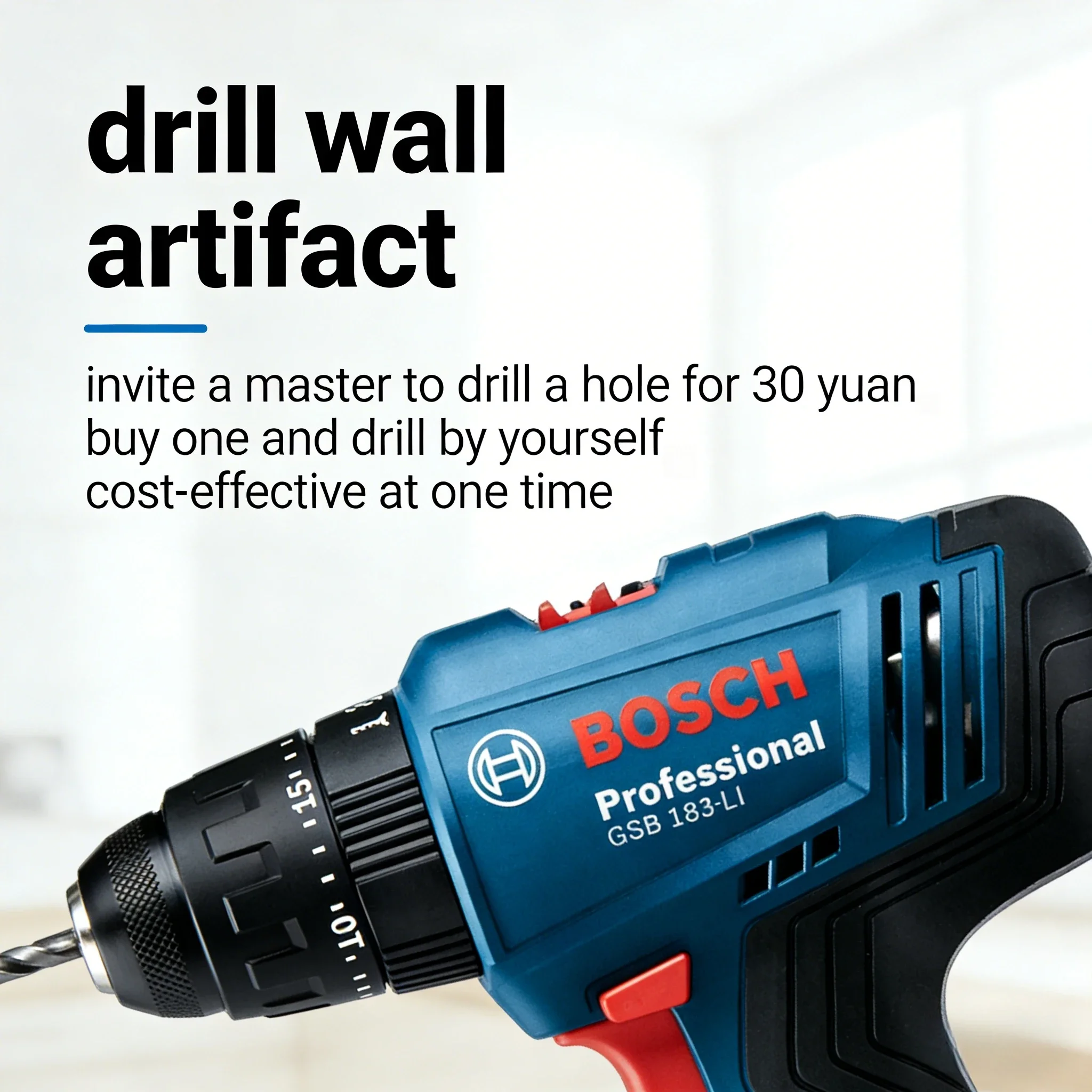 Power Tools Wood - Bosch GSB183-LI 18В Аккумуляторная ударная дрель