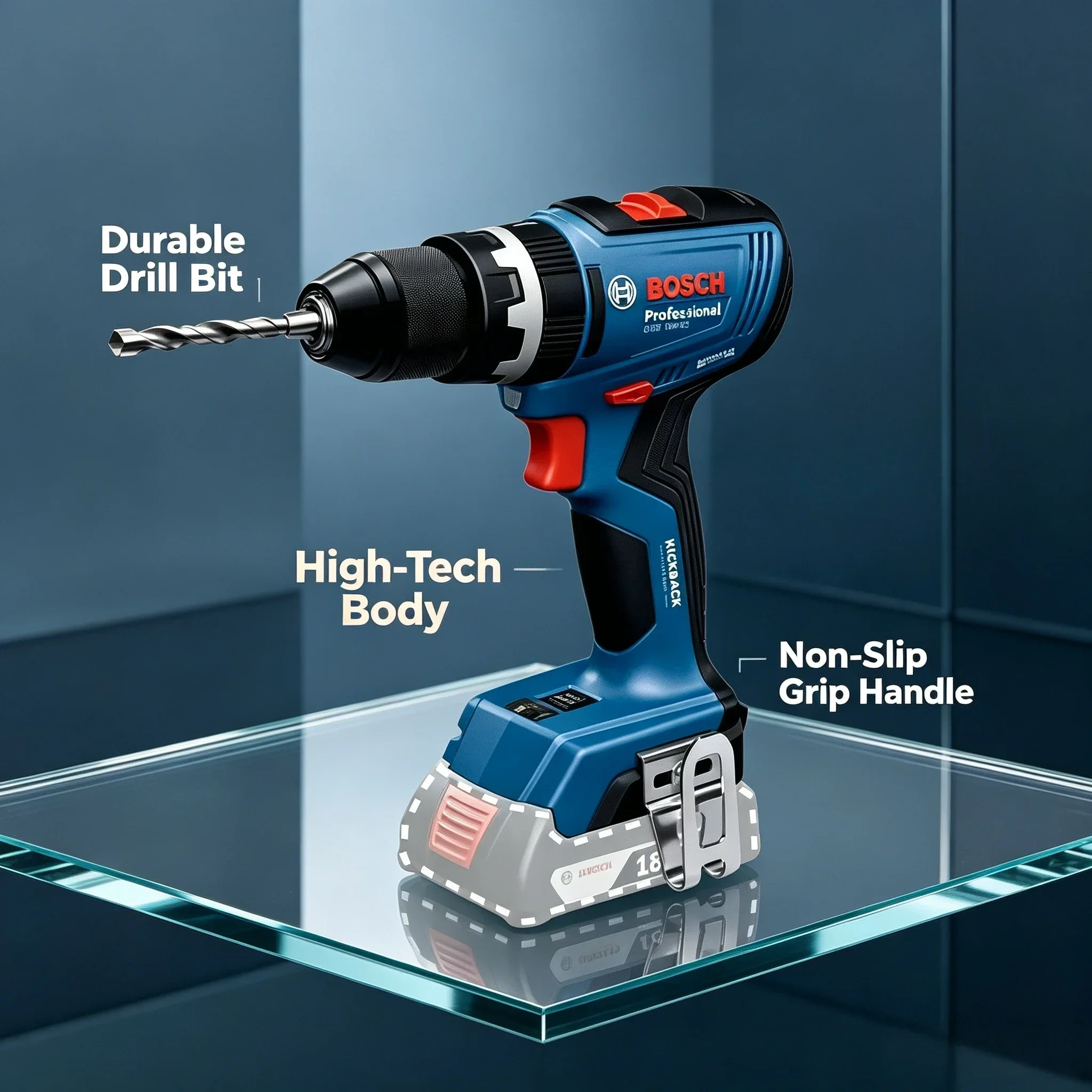 Cordless Drill Driver - Бесщеточная дрель-шуруповерт Bosch GSB 18V-65 Professional,