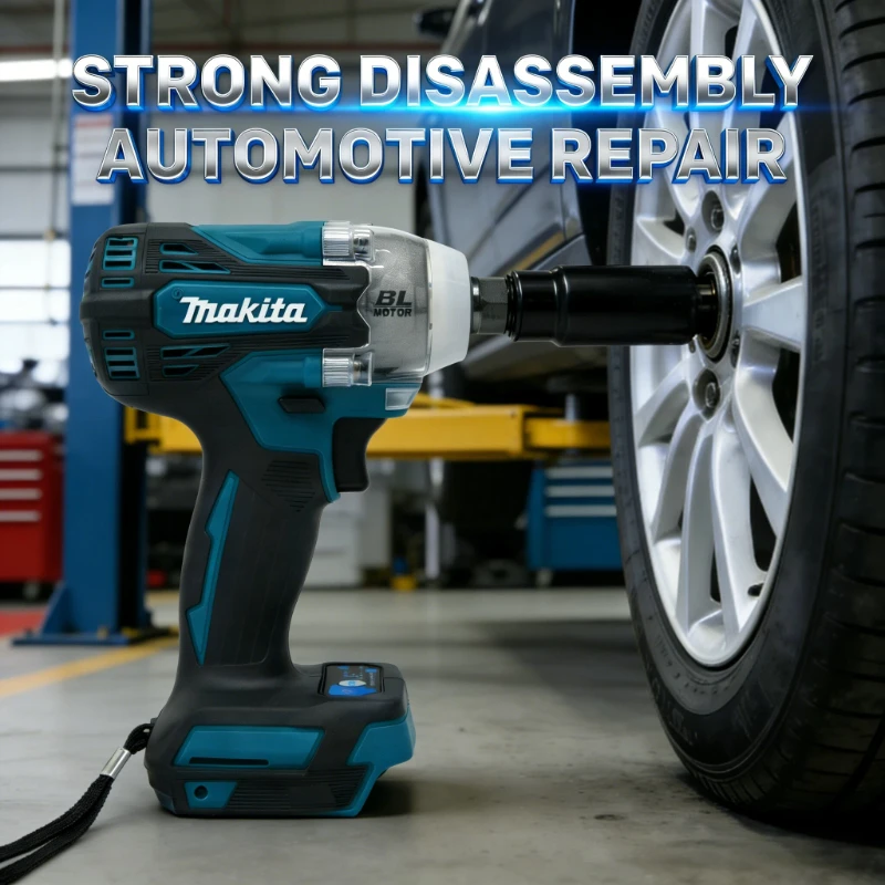 Power Tools Impact Wrench - Бесщеточный ударный гайковерт Makita DTW300Z, 18