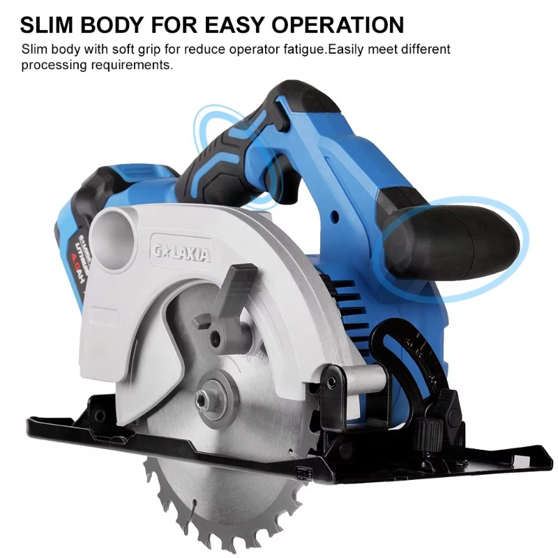 Power Tools Professional - Беспроводная циркулярная пила, ручная портативная литий-ионная