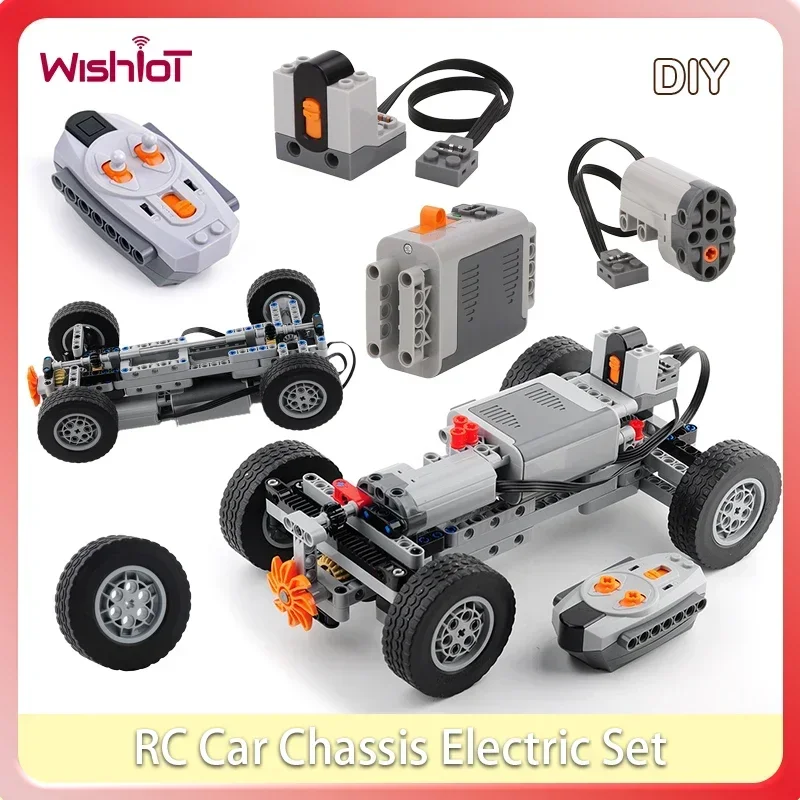 4WD RC Автомобильное шасси Эле – обзор и цена Power Tools Lego