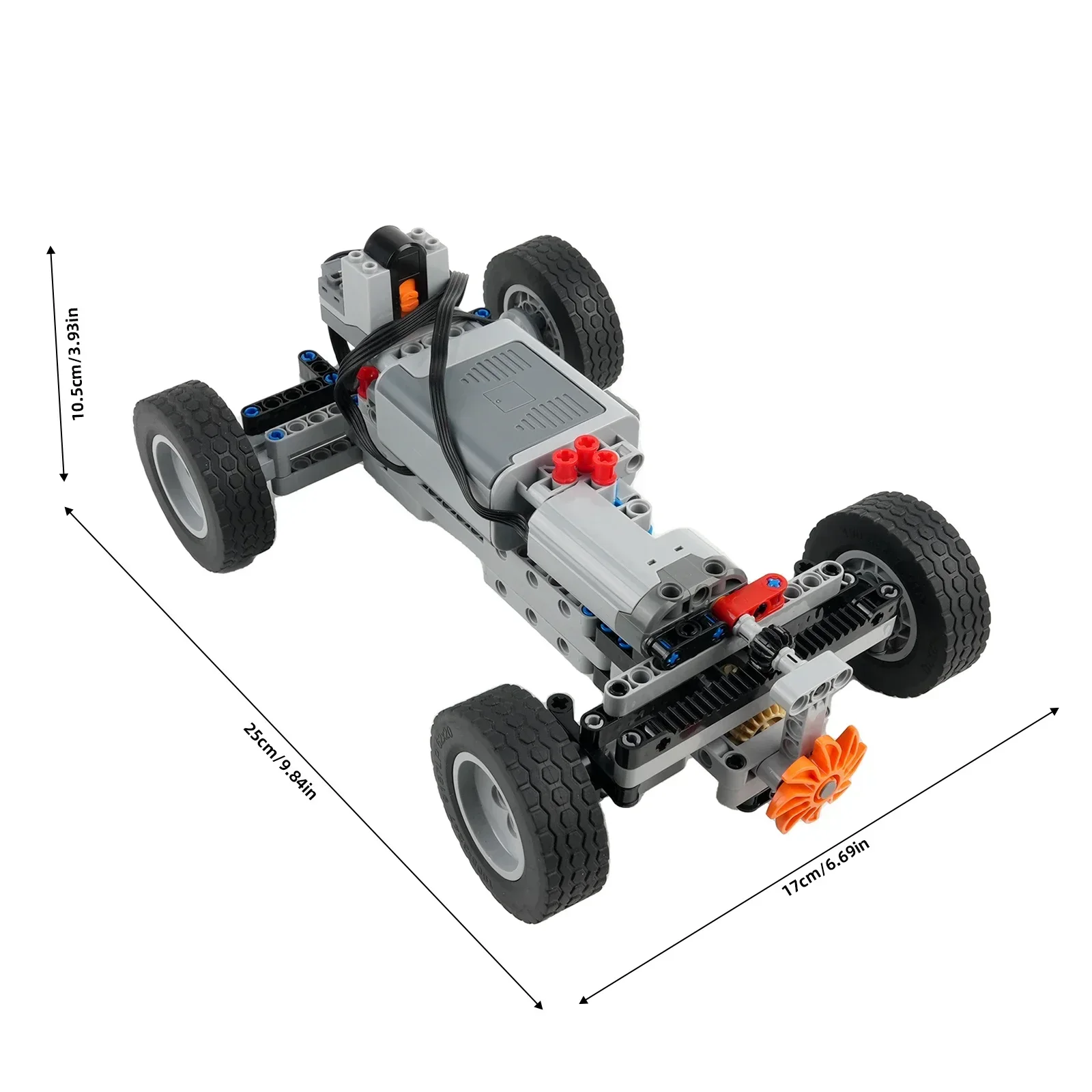 4WD RC Автомобильное шасси Эле – обзор и цена Power Tools Lego