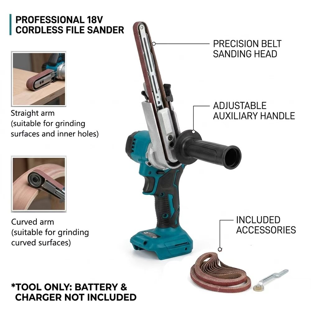 Электрическая мини-ленточная ш – обзор и цена Power Tools Sander
