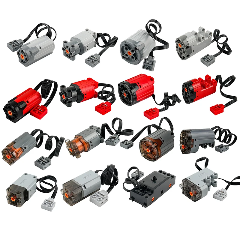Комплект серводвигателей MOC P – обзор и цена Power Tools Lego
