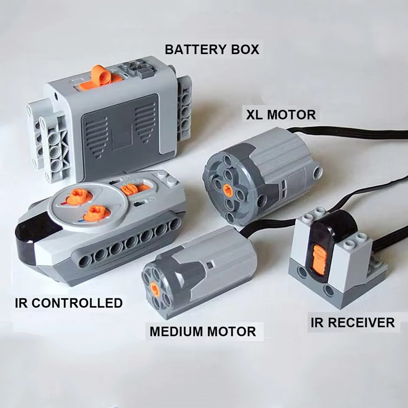 Комплект серводвигателей MOC P – обзор и цена Power Tools Lego