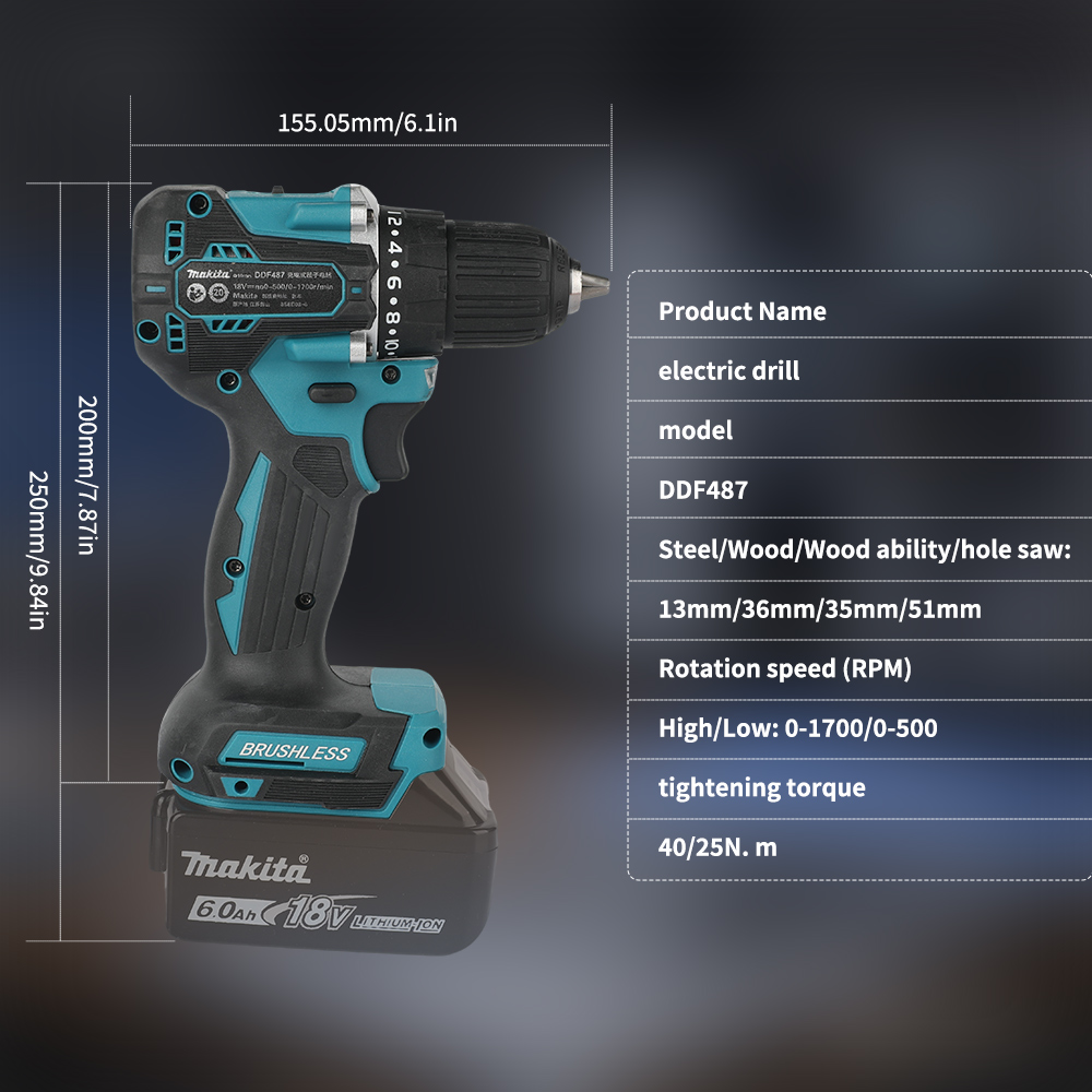 Бесщеточная аккумуляторная дре – обзор и цена Cordless Drill Driver