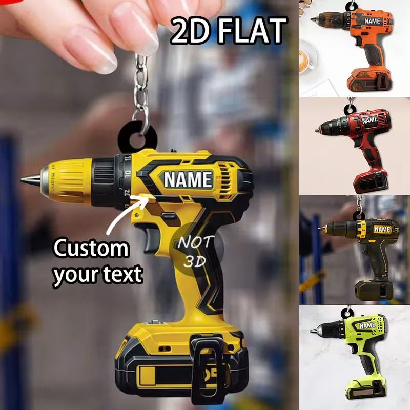 Персонализированный брелок в в – обзор и цена Power Tools With Names