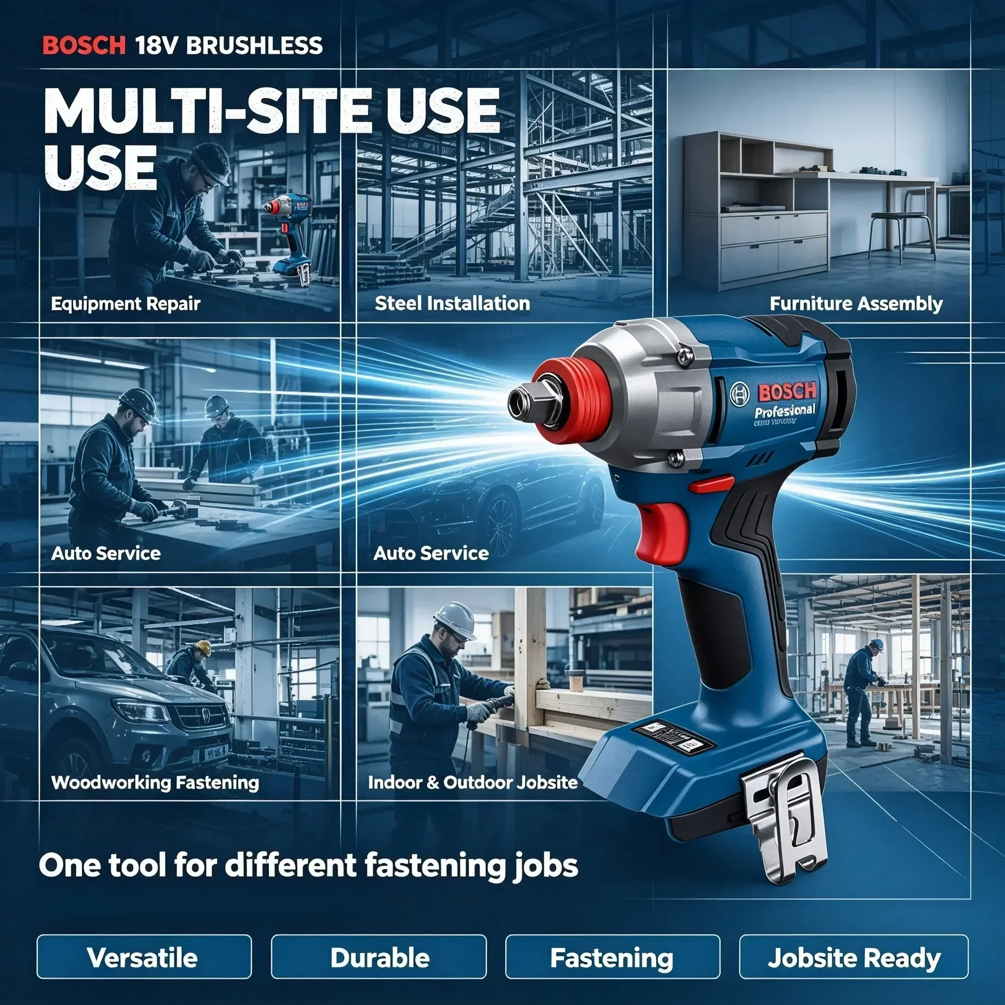 Беспроводной ударный гайковерт – обзор и цена Power Tools Impact Wrench