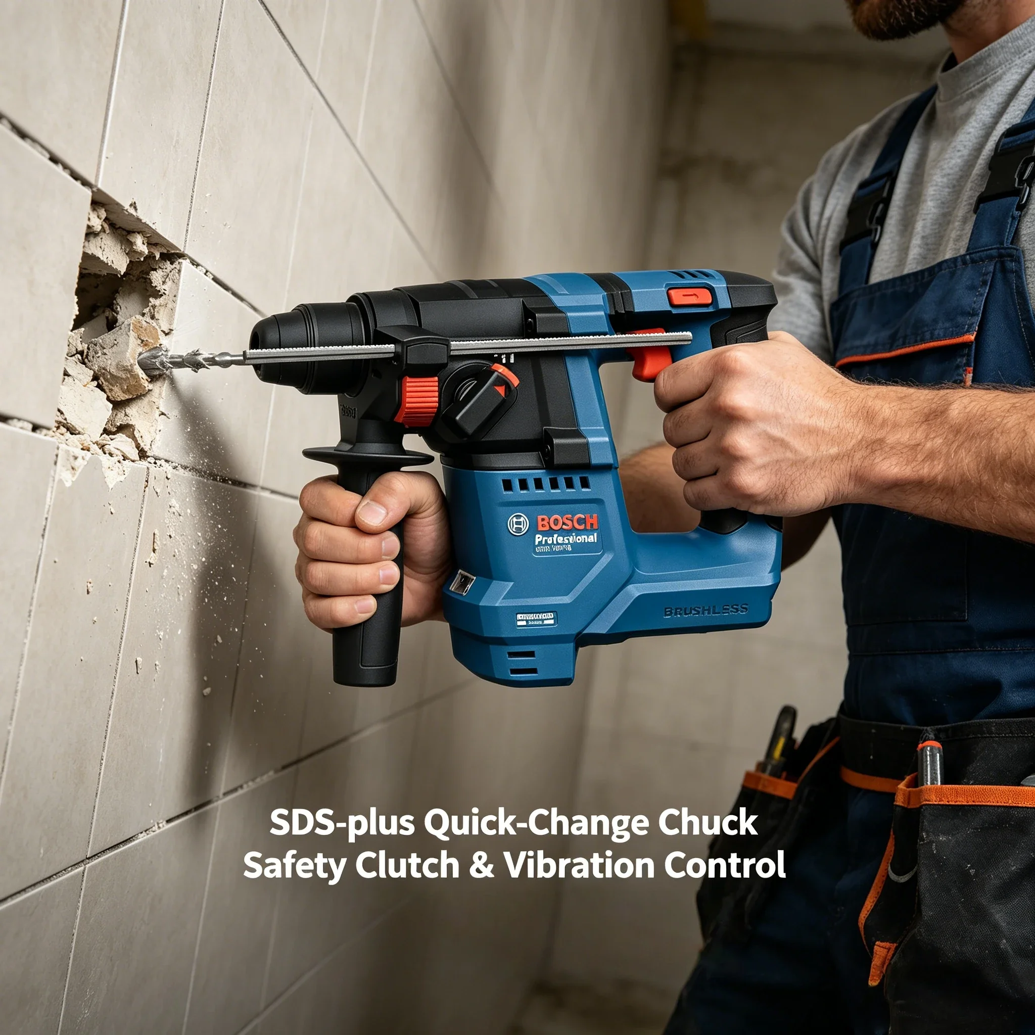 Беспроводной роторный перфорат – обзор и цена Power Tools Professional