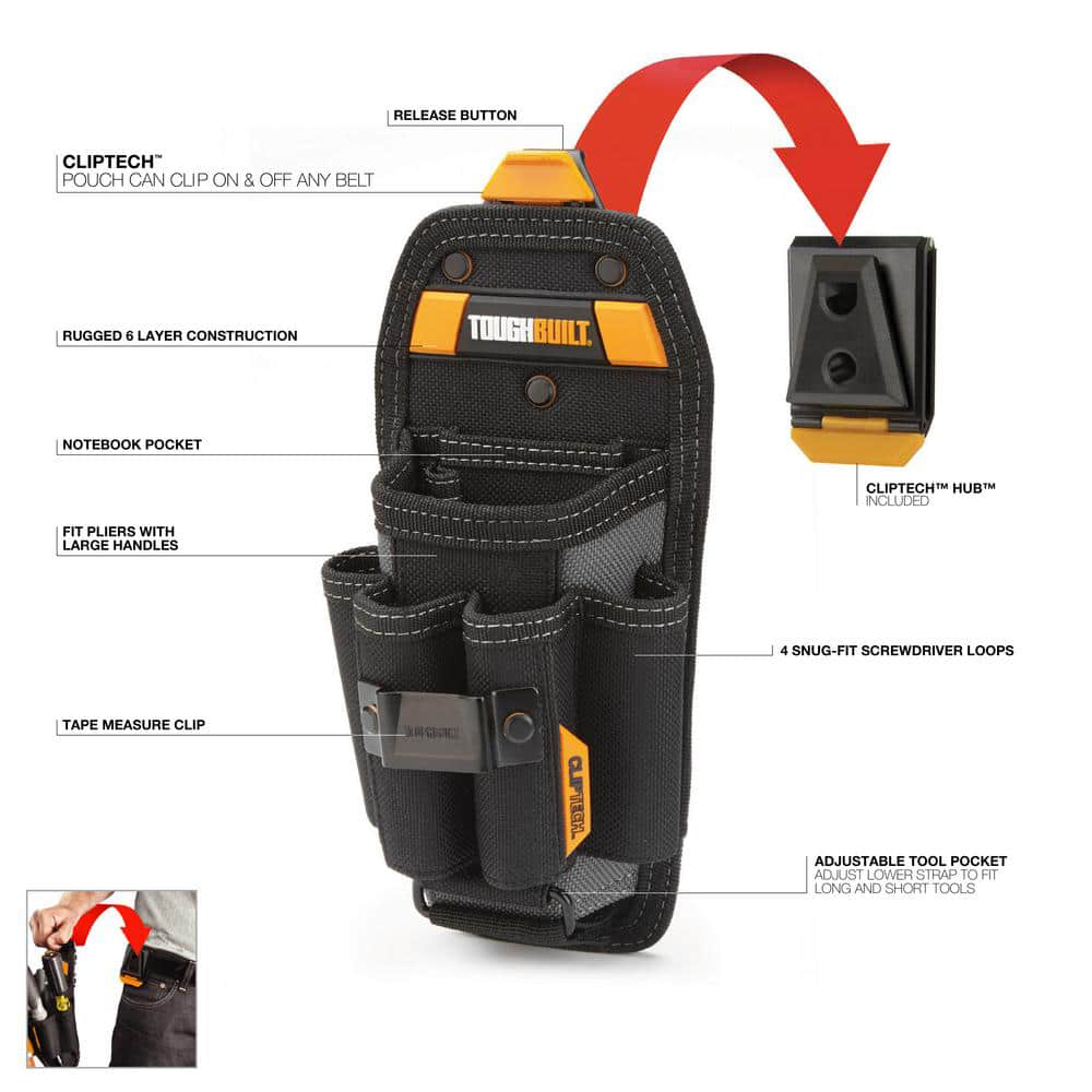 TOUGHBUILT TB-CT-36-L6 Сумка-о – обзор и цена Power Tools Technician