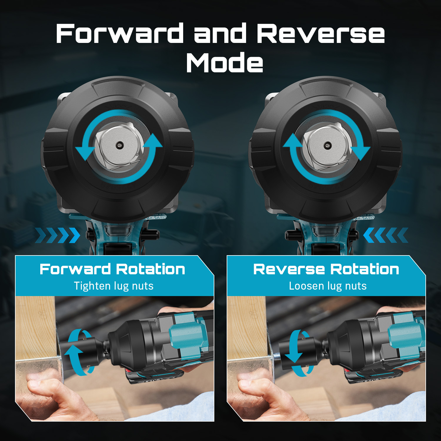 Seesii WH1000 1600 Нм, беспров – обзор и цена Power Tools Impact Wrench